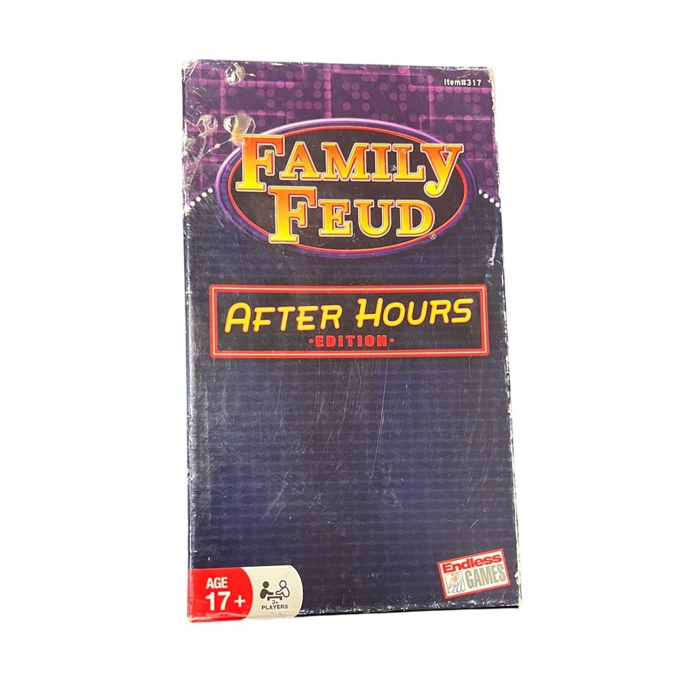 Endless Games Family Feud After Hours Edition Adult OS Purple Good 317